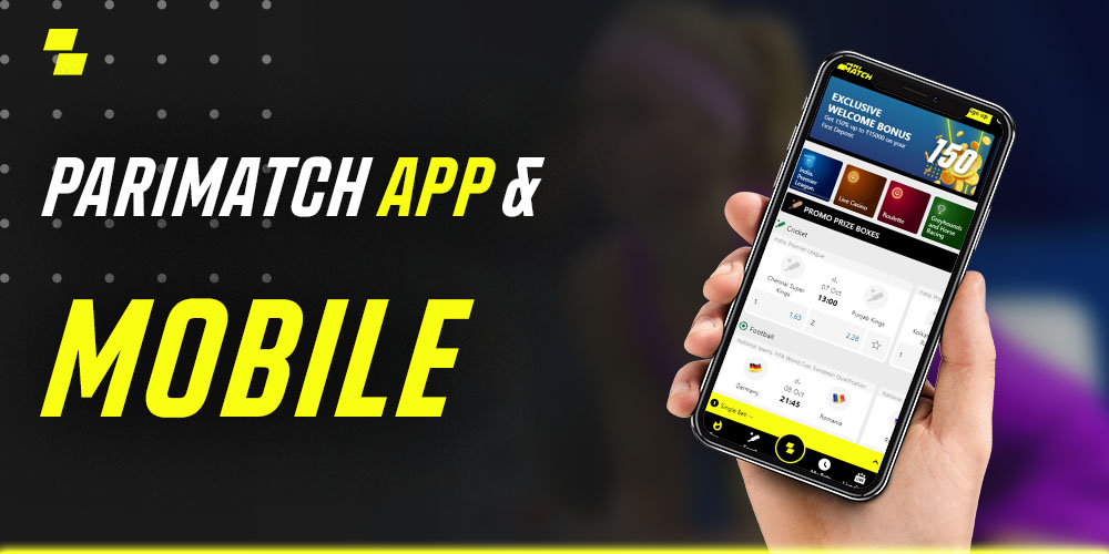 Parimatch App & Mobile
